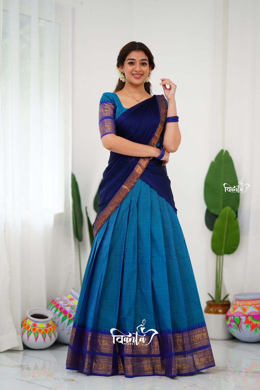 Padmaja Cotton Half Saree
