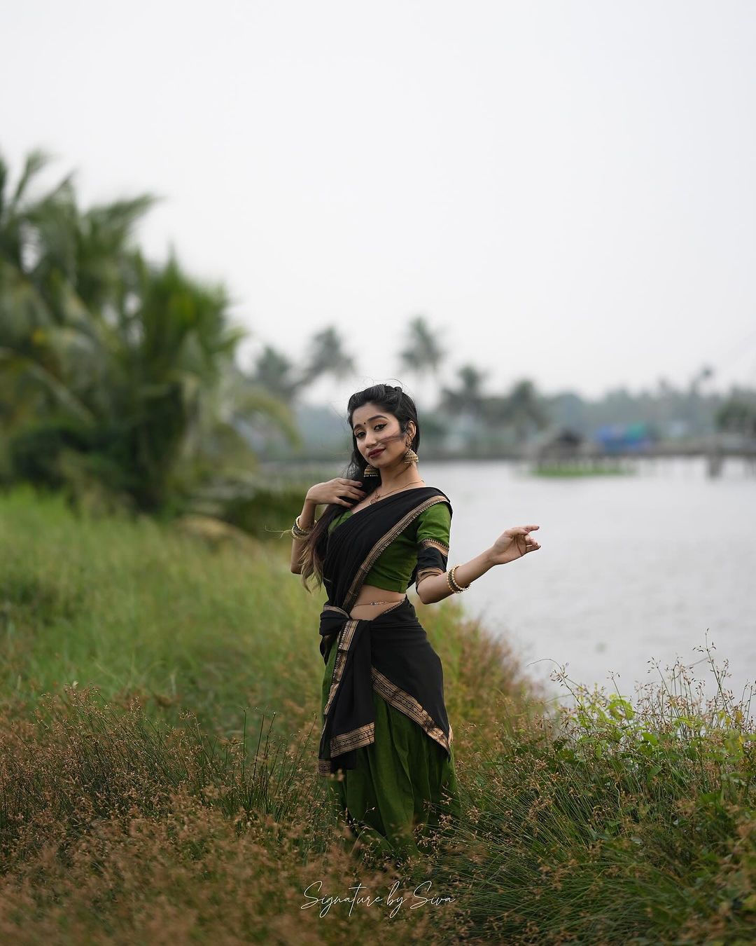Kanjivaram Silk Zari Half Saree Lehenga With Blouse Along With Banarsi Silk Dupatta
