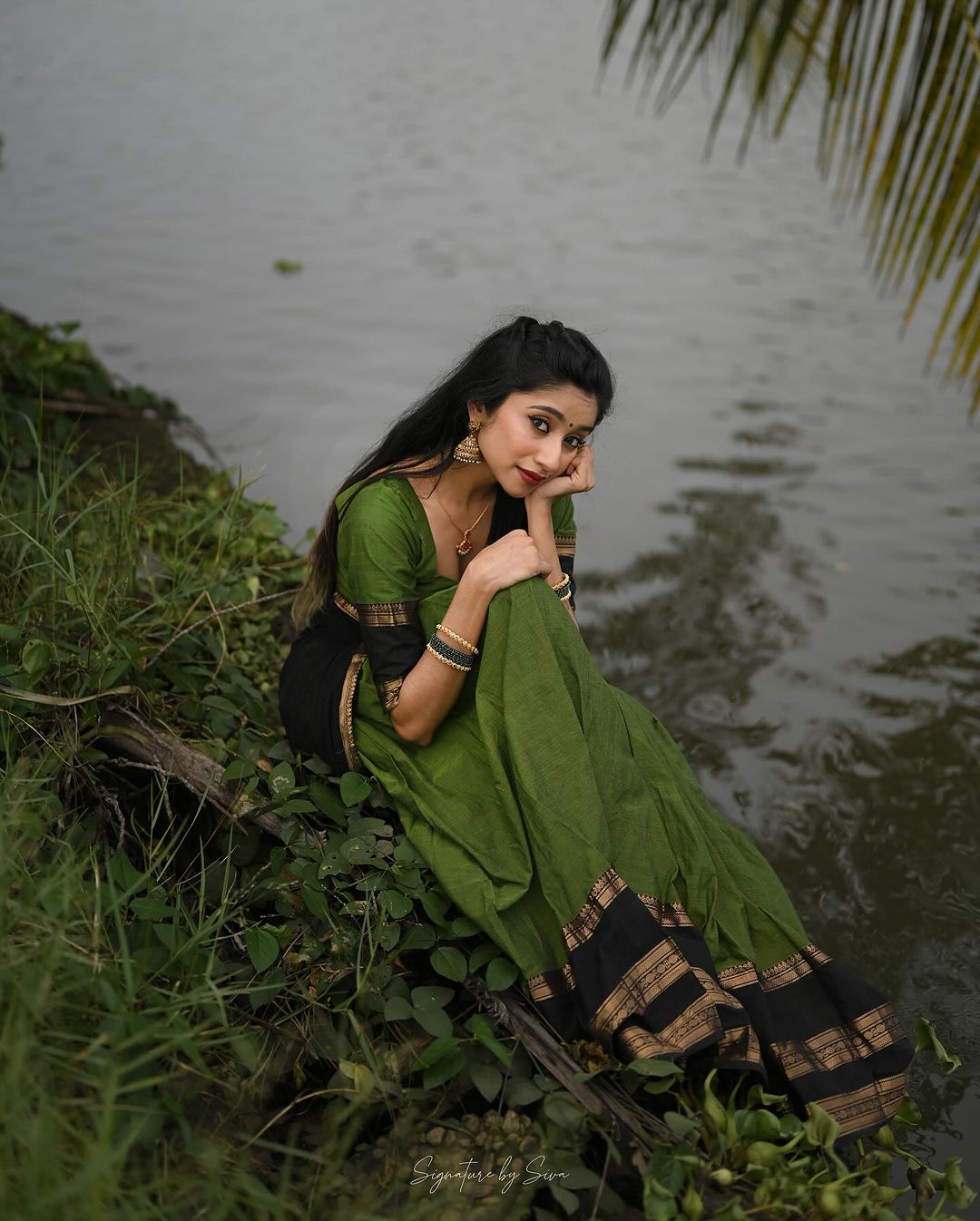 Kanjivaram Silk Zari Half Saree Lehenga With Blouse Along With Banarsi Silk Dupatta