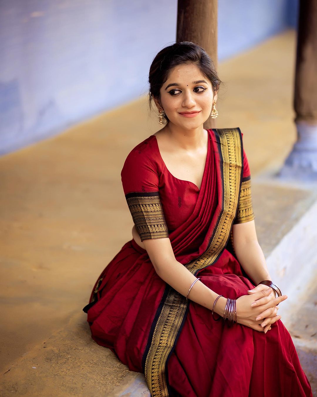 Kanjivaram Silk Zari Half Saree Lehenga With Blouse Along With Banarsi Silk Dupatta