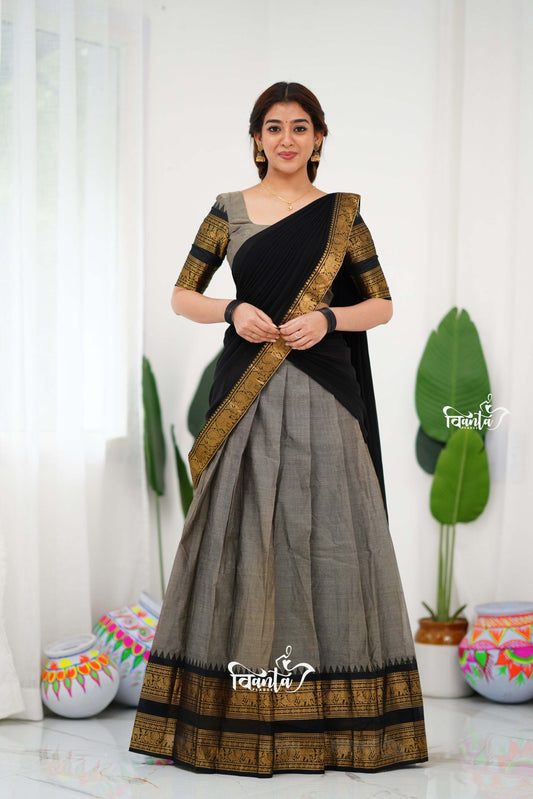 Padmaja Cotton Half Saree
