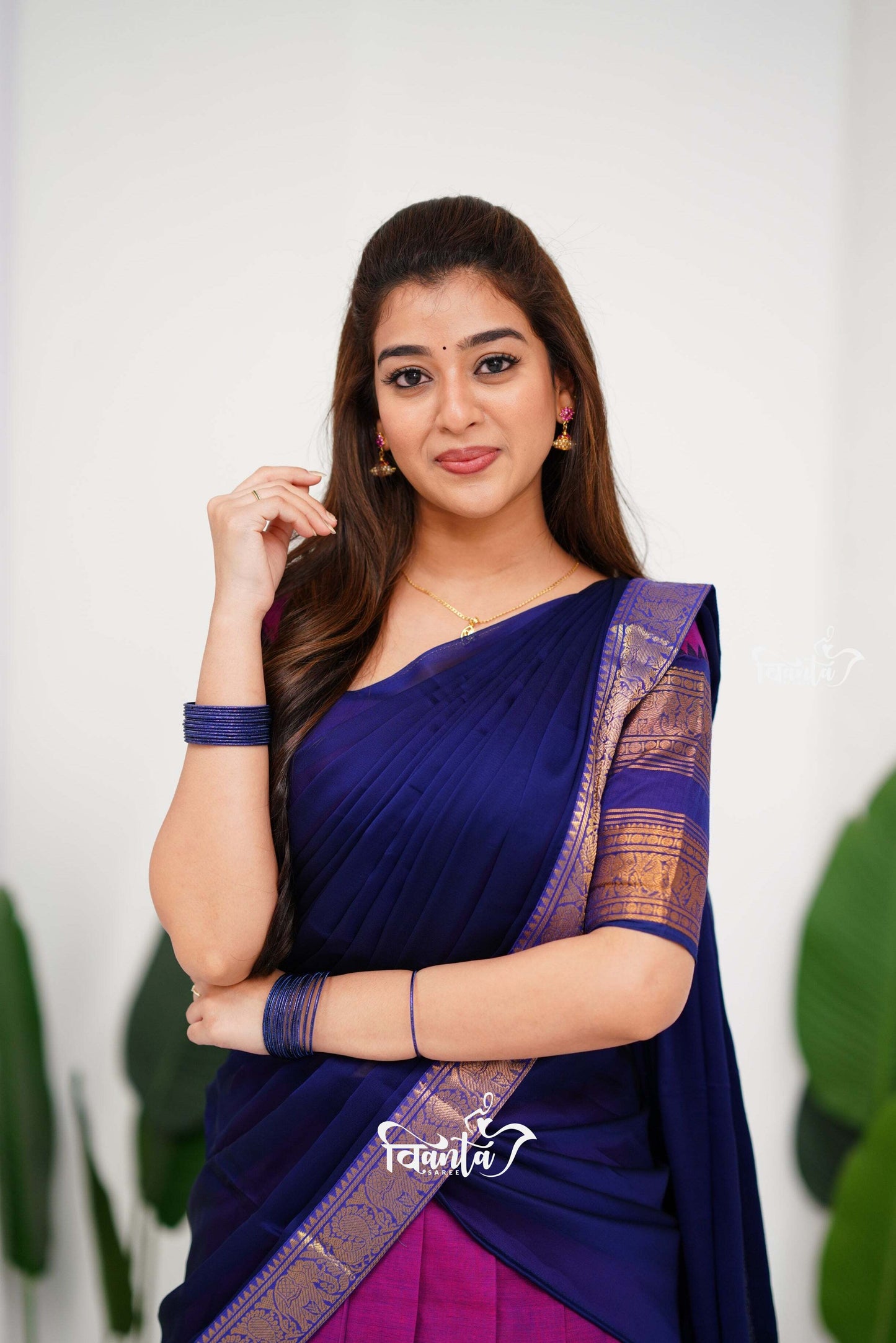 Padmaja Cotton Half Saree