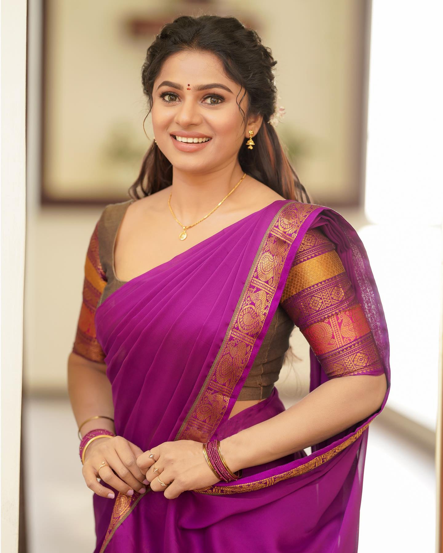 Kanjivaram Silk Zari Half Saree Lehenga With Blouse Along With Banarsi Silk Dupatta