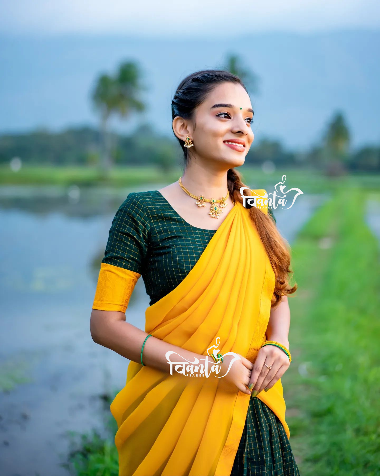 Kanjivaram Silk Zari Half Saree Lehenga With Blouse Along With Banarsi Silk Dupatta