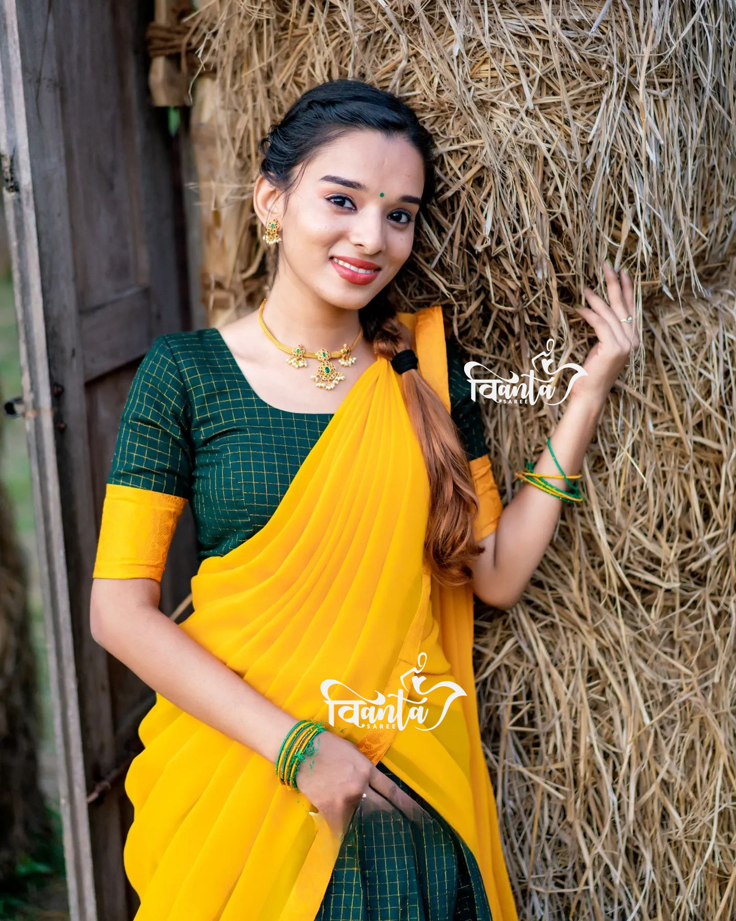 Kanjivaram Silk Zari Half Saree Lehenga With Blouse Along With Banarsi Silk Dupatta
