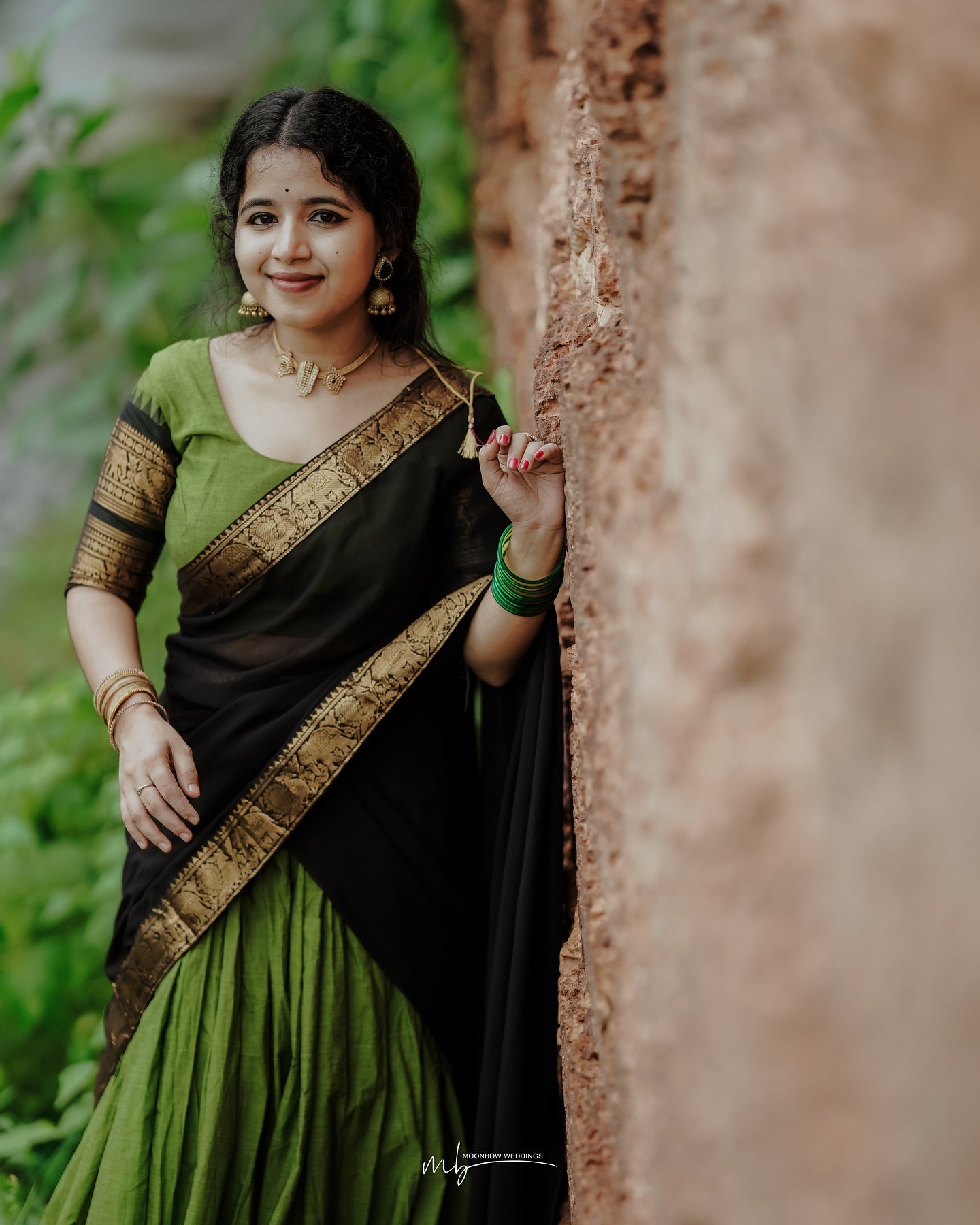 Kanjivaram Silk Zari Half Saree Lehenga With Blouse Along With Banarsi Silk Dupatta