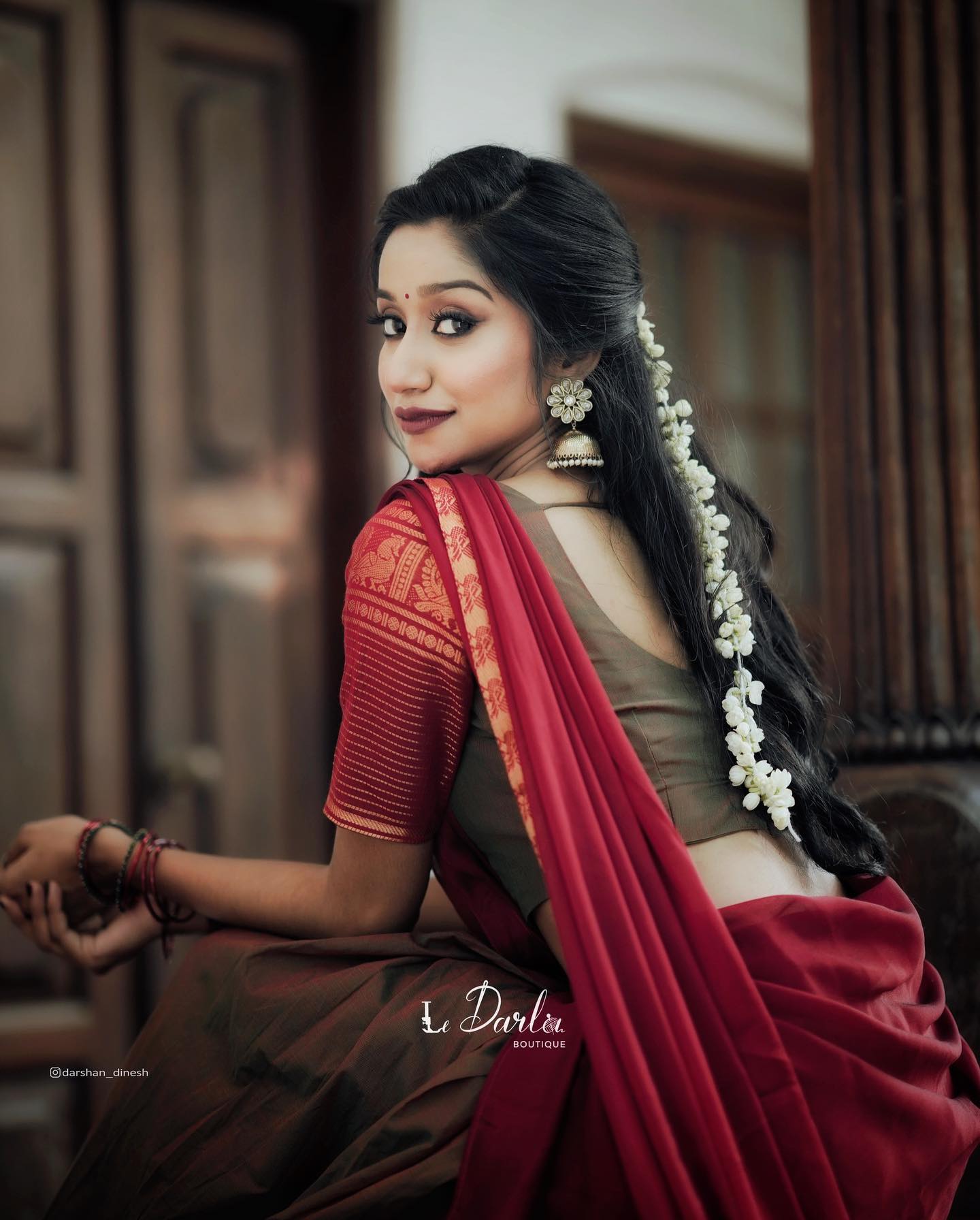 Kanjivaram Silk Zari Half Saree Lehenga With Blouse Along With Banarsi Silk Dupatta