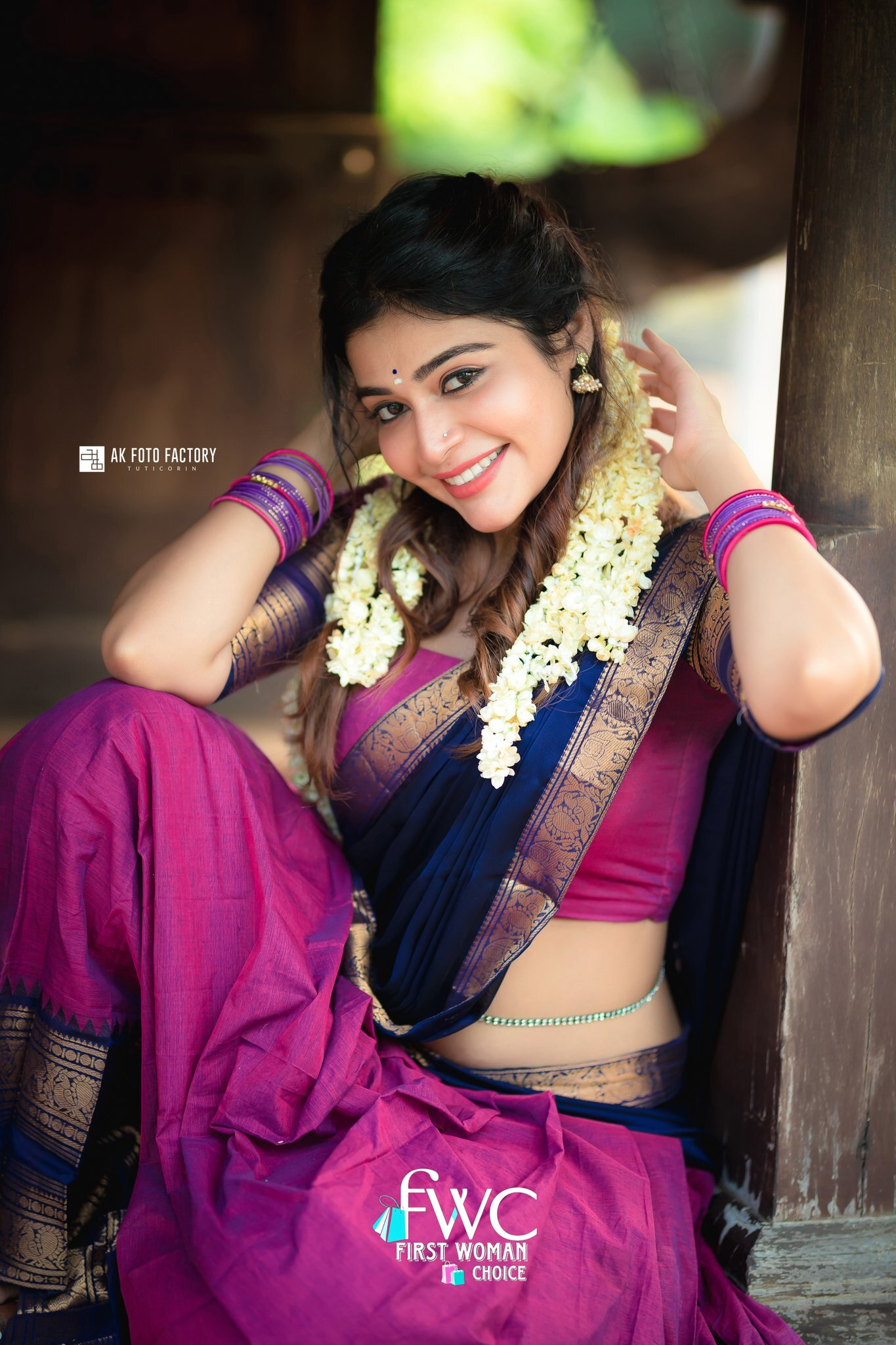 Kanjivaram Silk Zari Half Saree Lehenga With Blouse Along With Banarsi Silk Dupatta