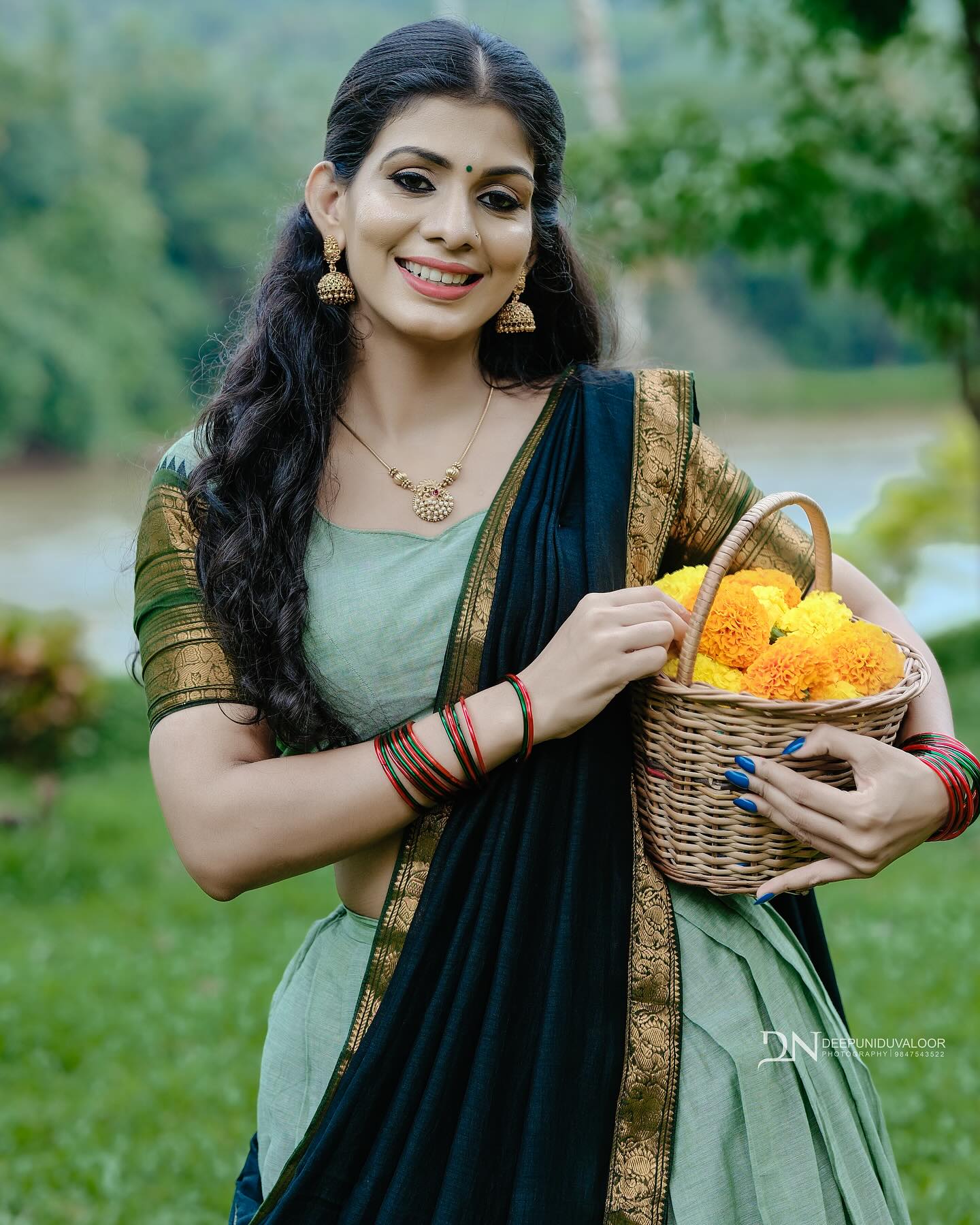 Kanjivaram Silk Zari Half Saree Lehenga With Blouse Along With Banarsi Silk Dupatta