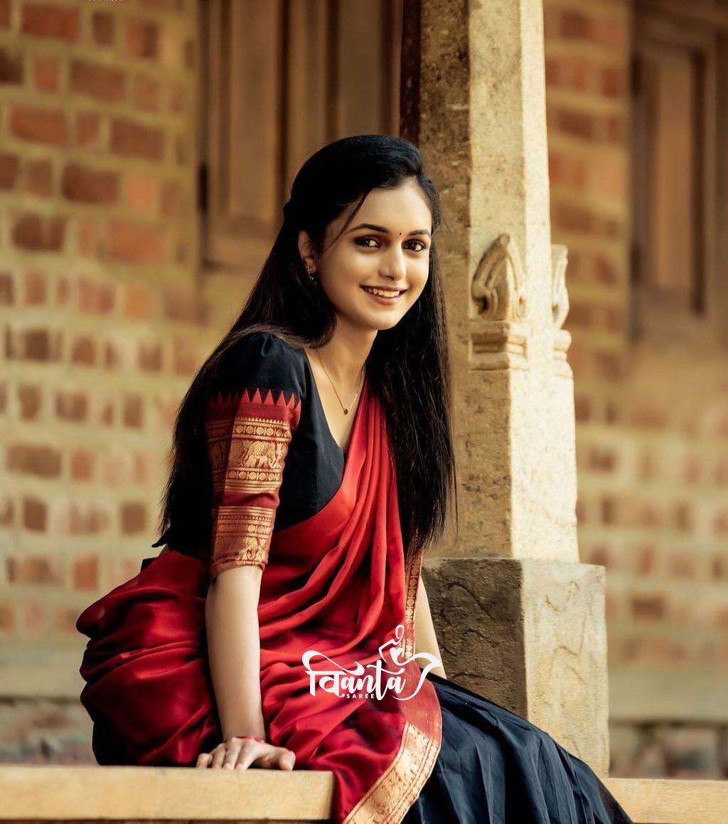 Kanjivaram Silk Zari Half Saree Lehenga With Blouse Along With Banarsi Silk Dupatta