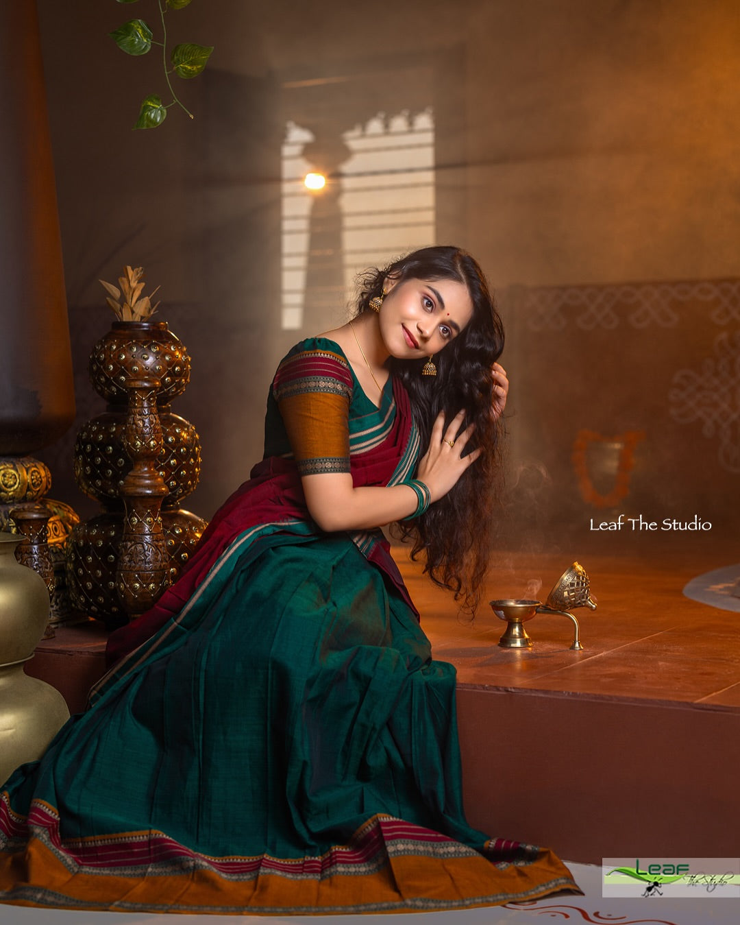 Padmaja Cotton Half Saree