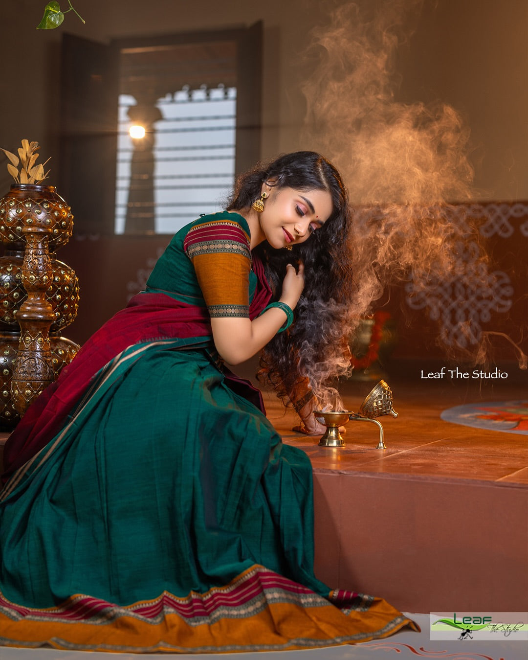 Padmaja Cotton Half Saree