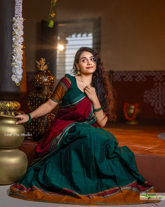 Padmaja Cotton Half Saree