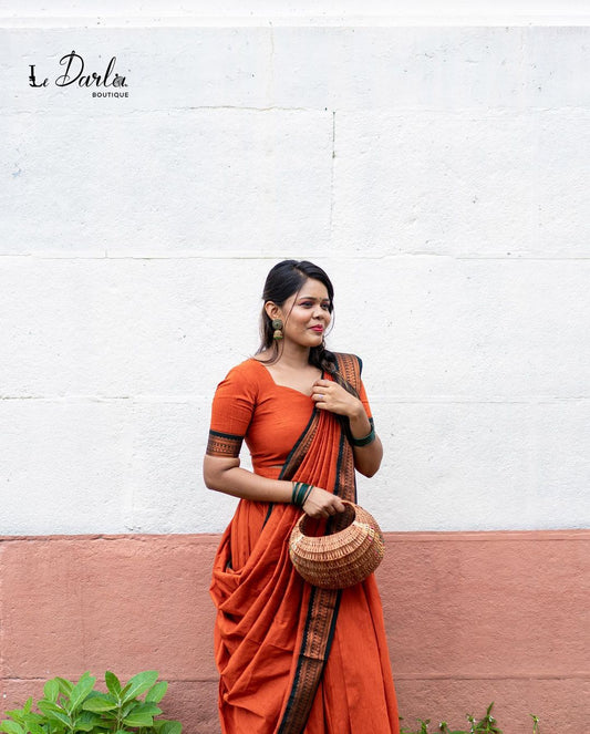 Kanjivaram Silk Zari Half Saree Lehenga With Blouse Along With Banarsi Silk Dupatta