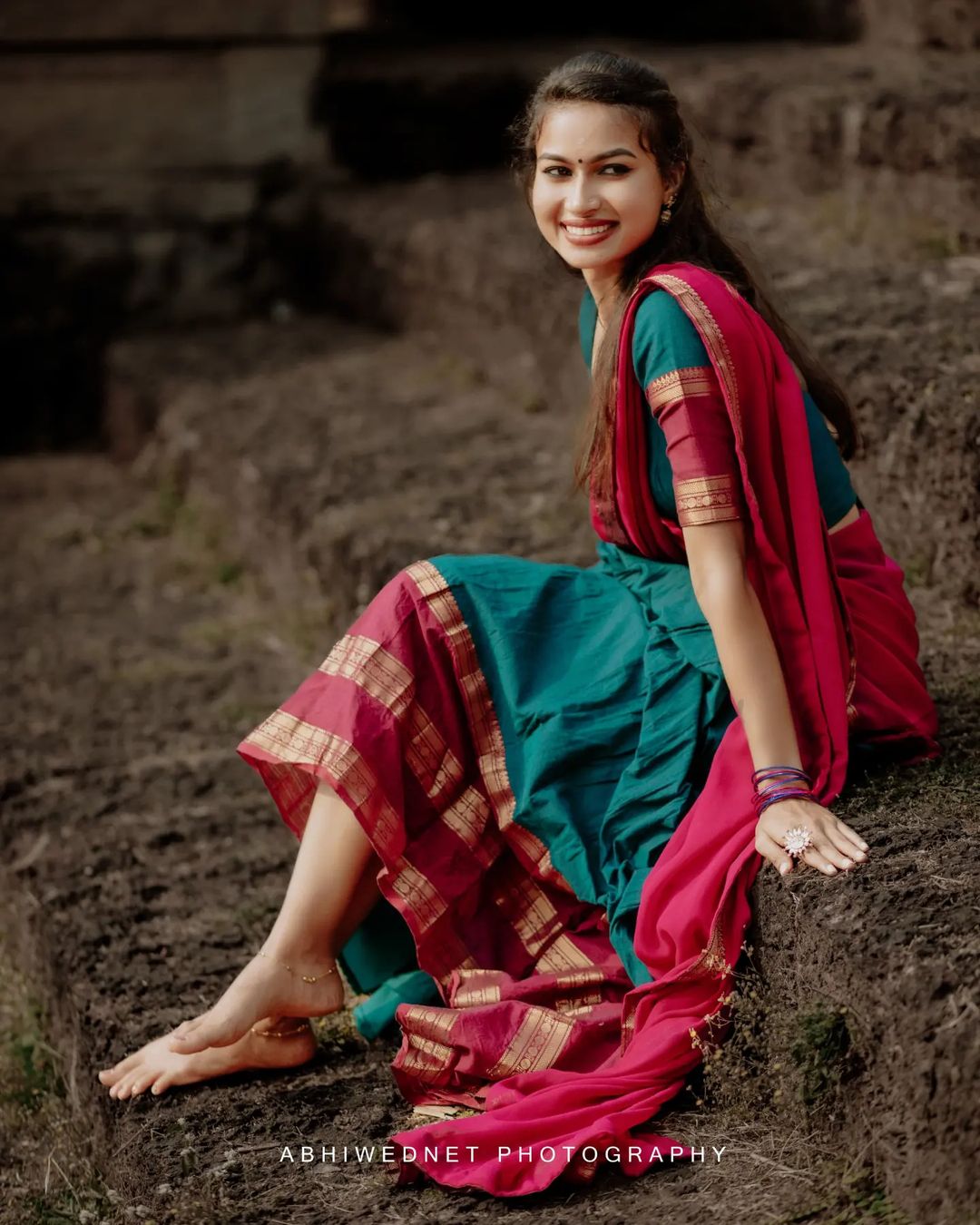 Kanjivaram Silk Zari Half Saree Lehenga With Blouse Along With Banarsi Silk Dupatta