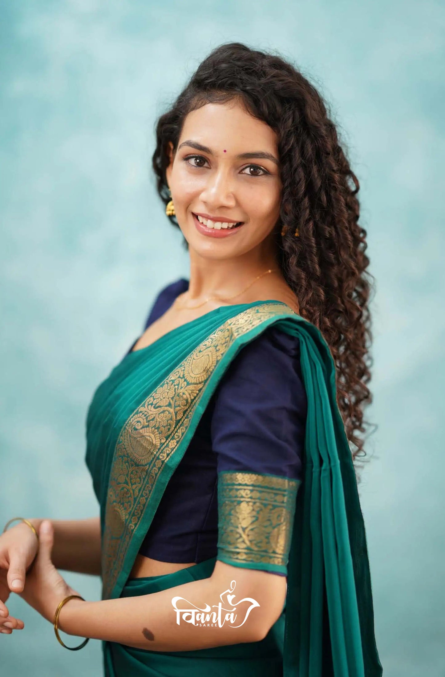 Kanjivaram Silk Zari Half Saree Lehenga With Blouse Along With Banarsi Silk Dupatta